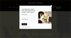 Desktop Screenshot of melaniedoane.com
